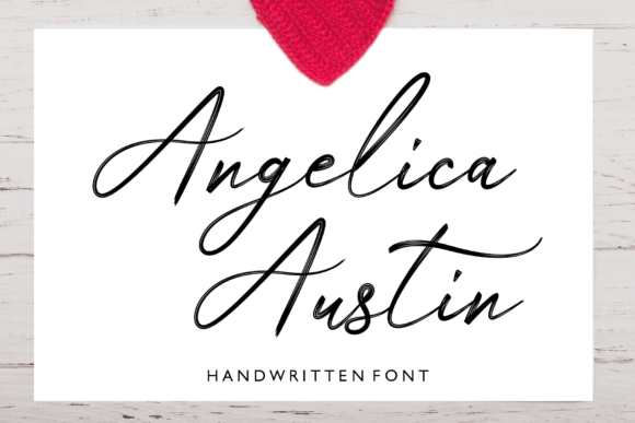 Angelica Austin: A Refined Handwritten Font for Brands