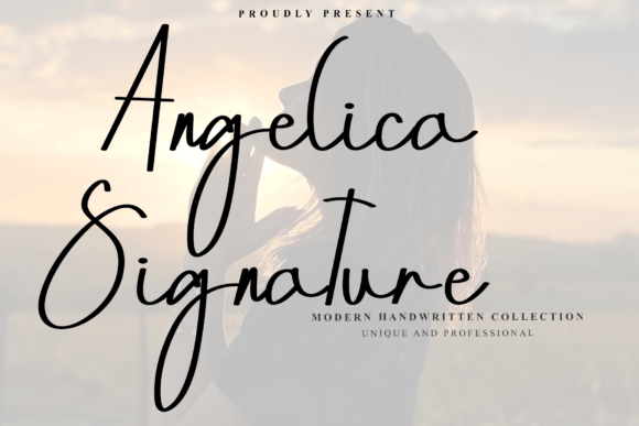 Angelica Signature: A Handwritten Font for Branding