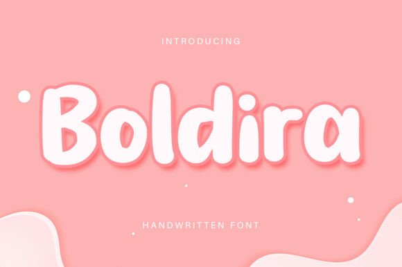 Boldira: A Handwritten Font That Adds Warmth to Small Business Branding