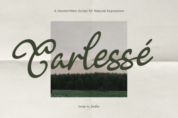 Carlessé: A Hand-Scripted Font for Expressive Web Design