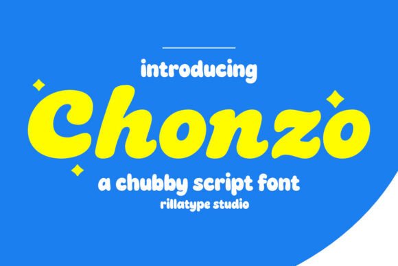 Chonzo: The Playful Script Font That Makes Marketing Pop
