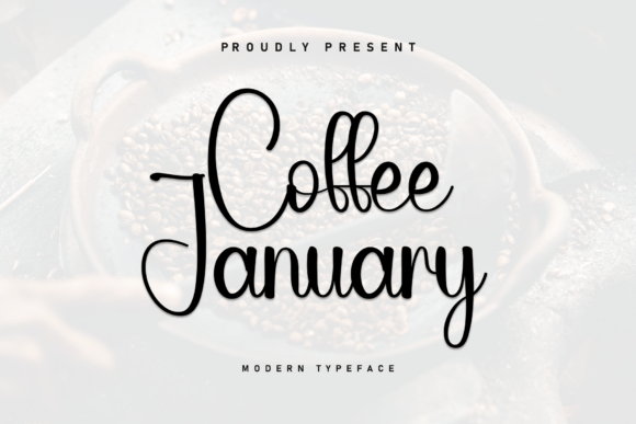 Coffee January Font: A Sophisticated Script for Real Business Branding