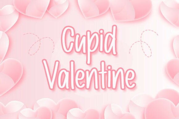Cupid Valentine: A Romantic Display Font for Business Branding