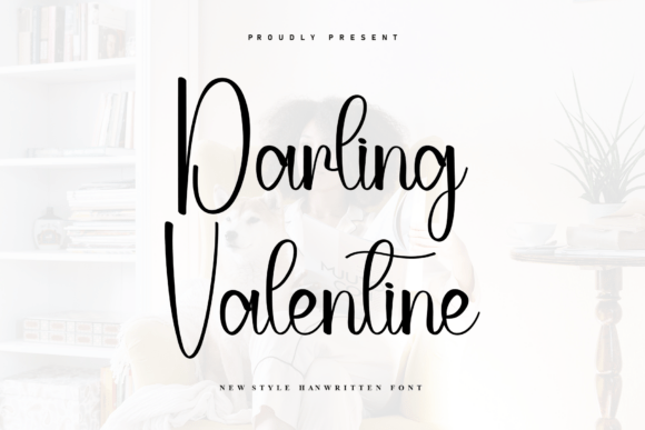 Darling Valentine: A Relaxed Handwritten Font for Branding