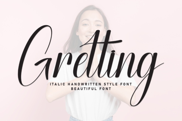 Gretting: A Handwritten Script Font That Feels Like a Warm Welcome