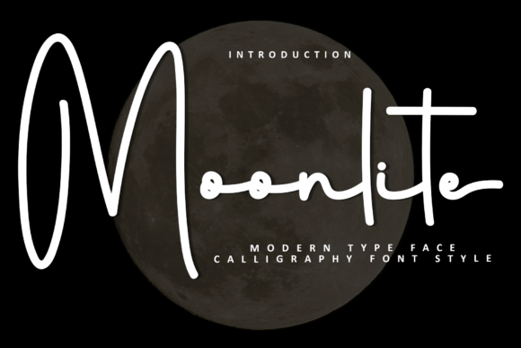 Moonlite: A Festive Script Typeface for Enchanting Web Design
