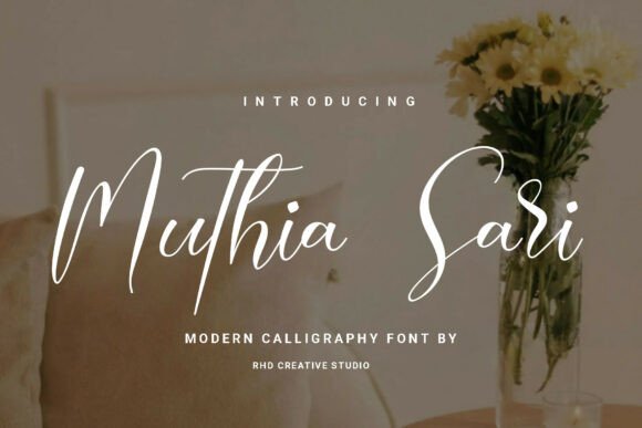Muthia Sari: A Warm Hand-Lettered Script Font