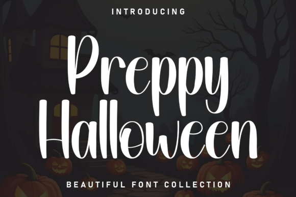 Preppy Halloween: A Script Font That Elevates Seasonal Campaigns