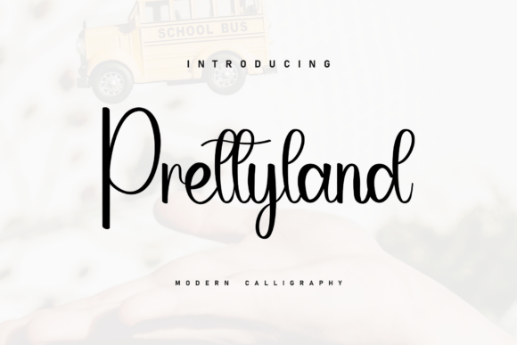Prettyland: A Handwritten Marker Font for Web Design
