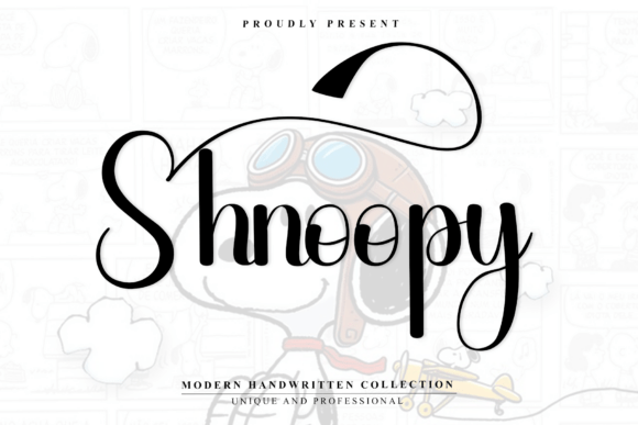 Shnoopy: A Handwritten Font Crafted for Makers
