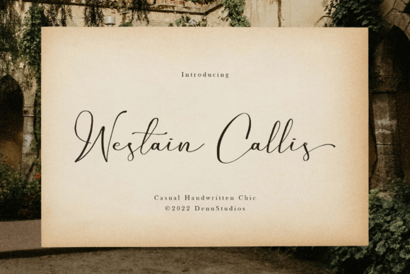 Why Westain Callis is the Handwritten Font Small Businesses Need